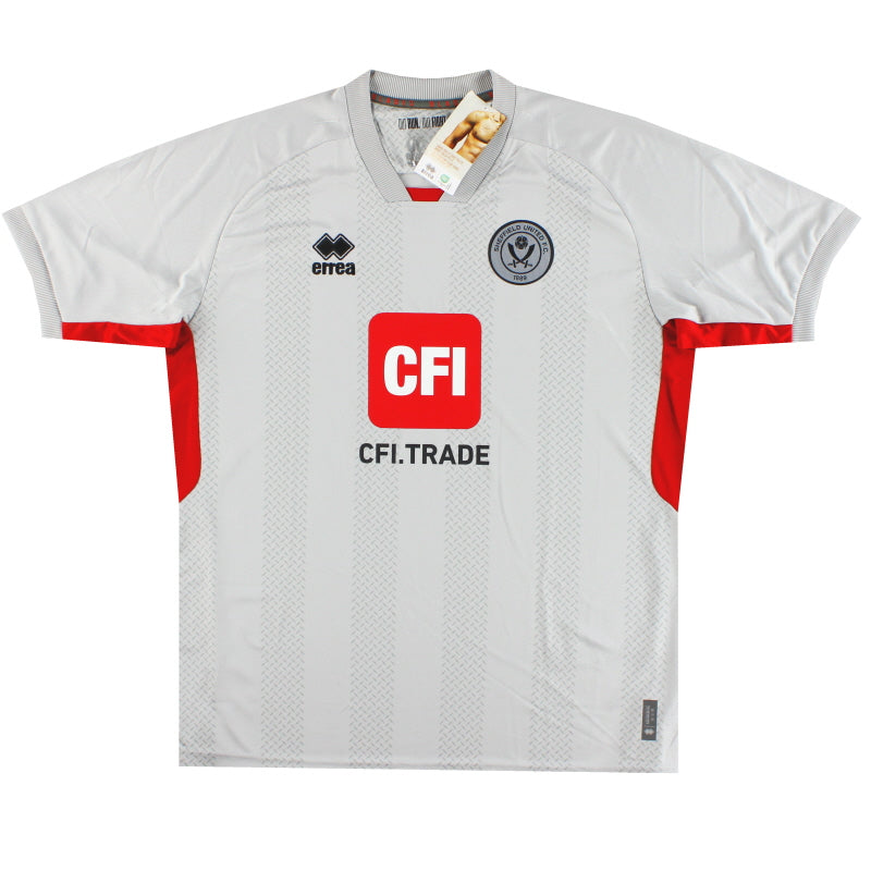 2023-24 Sheffield United Errea Auswärtstrikot *Neu mit Etikett in OVP* XL