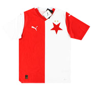 2023-24 Slavia Prag Puma Heimtrikot *Neu mit Etiketten* M
