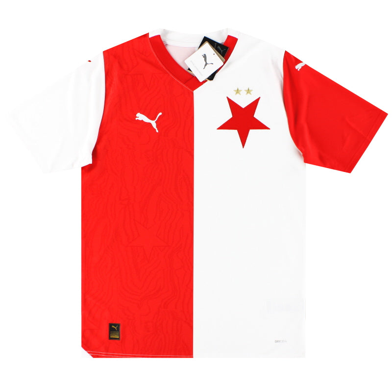 2023-24 Slavia Prag Puma Heimtrikot *OVP* S