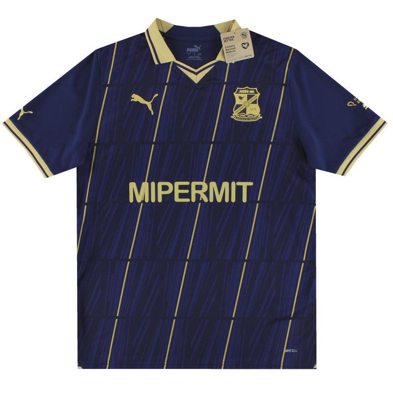 2023-24 Swindon Puma Auswärtstrikot *m. Etiketten* S