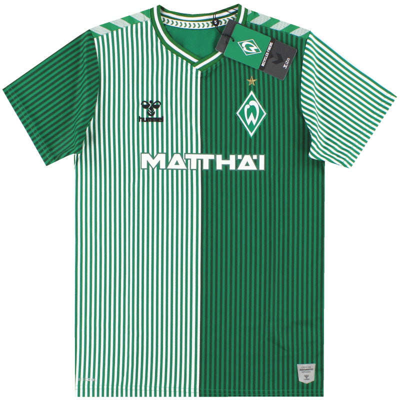 2023-24 Werder Bremen Hummel Heimtrikot *OVP* Jugend S