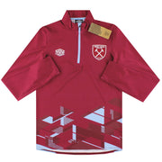 2023-24 West Ham Umbro 1/4 Zip Warm Up Top *mit Etiketten* XL