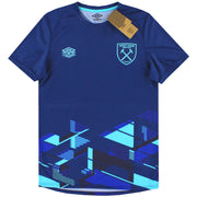 2023-24 West Ham Umbro Aufwärmshirt *BNIB XL