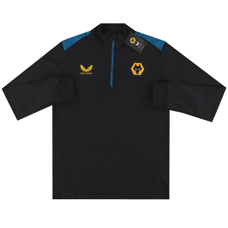 2023-24 Wolves Castore 1/4 Zip Trainings-Oberteil *BNIB* L