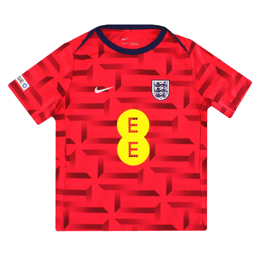 2023-24 England Nike Player Issue Pre-Match Shirt S