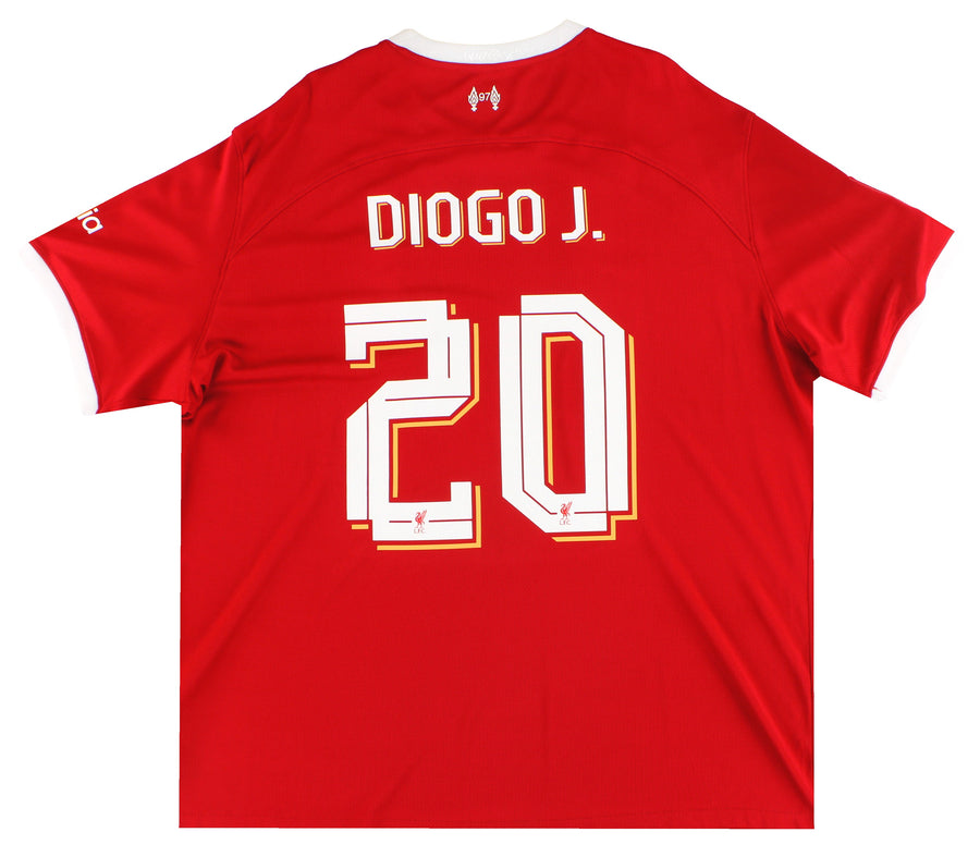 2023-24 Liverpool Nike Home Shirt Diogo J. #20 XXL