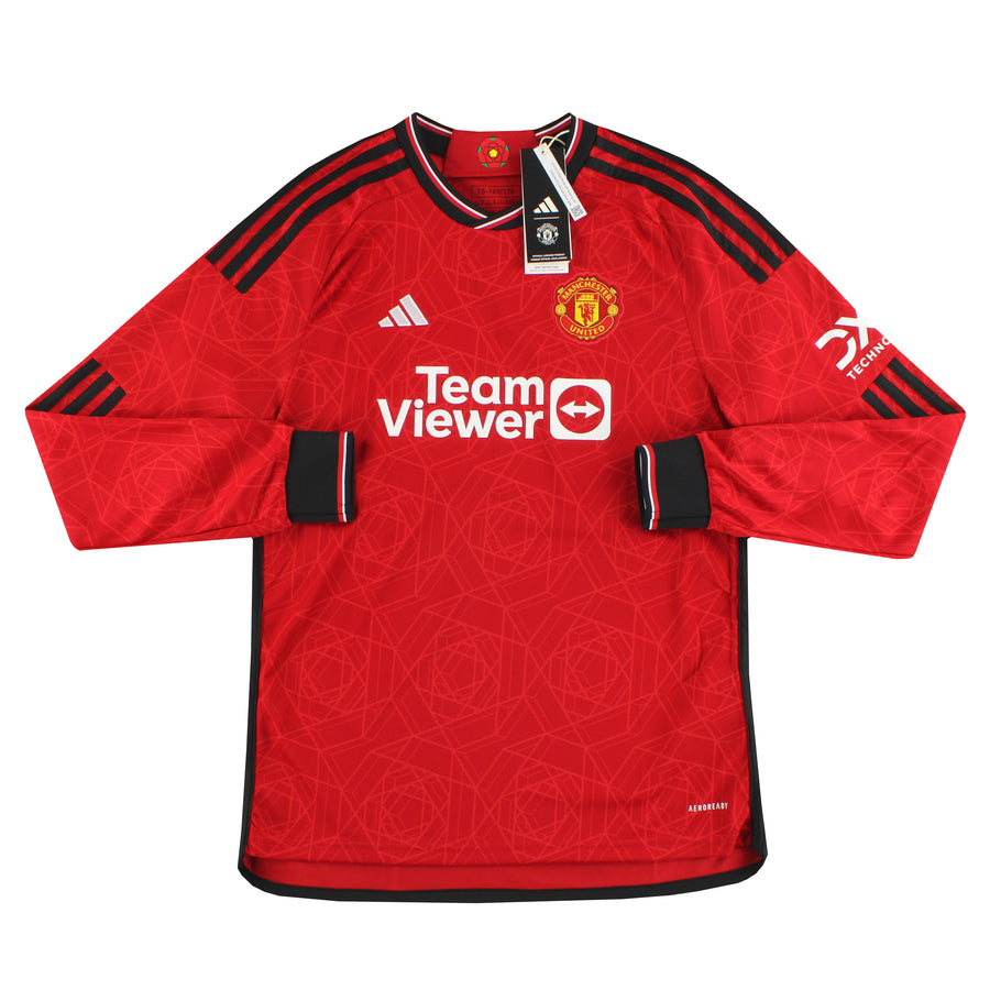2023-24 Manchester United adidas Home Shirt L/S *w/tags* XL.Boys
