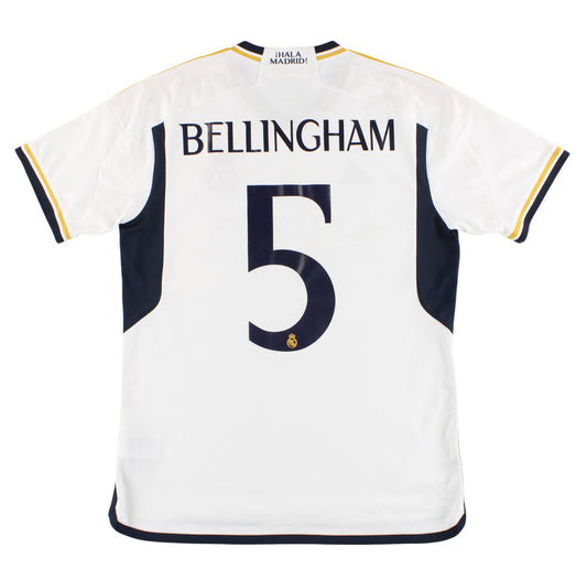 2023-24 Real Madrid adidas Home Shirt Bellingham #5 L