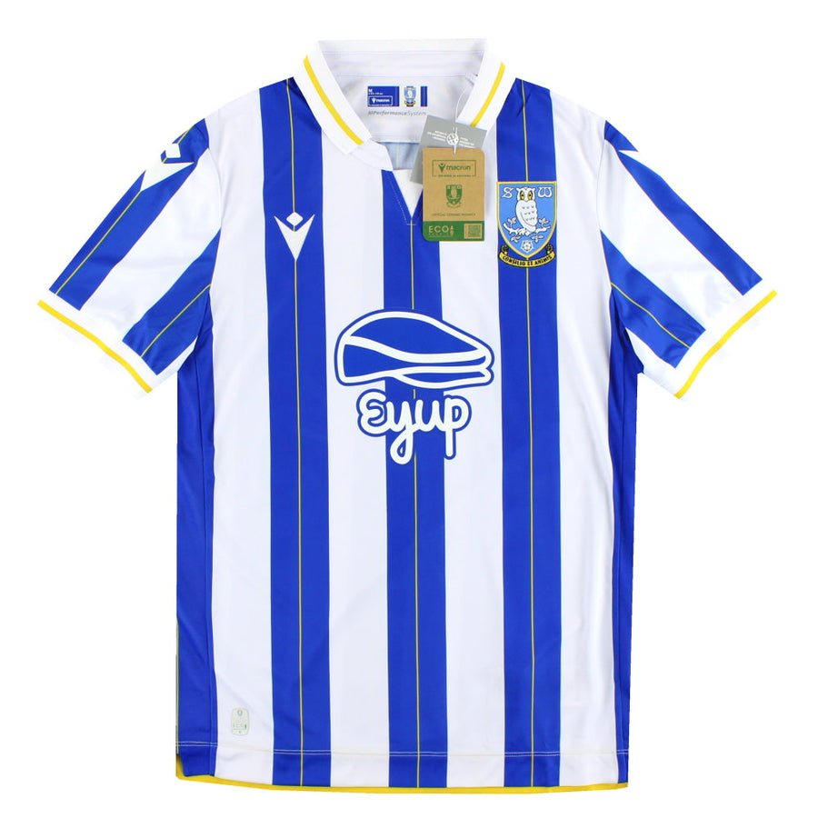 2023-24 Sheffield Wednesday Macron Heimtrikot *BNIB*