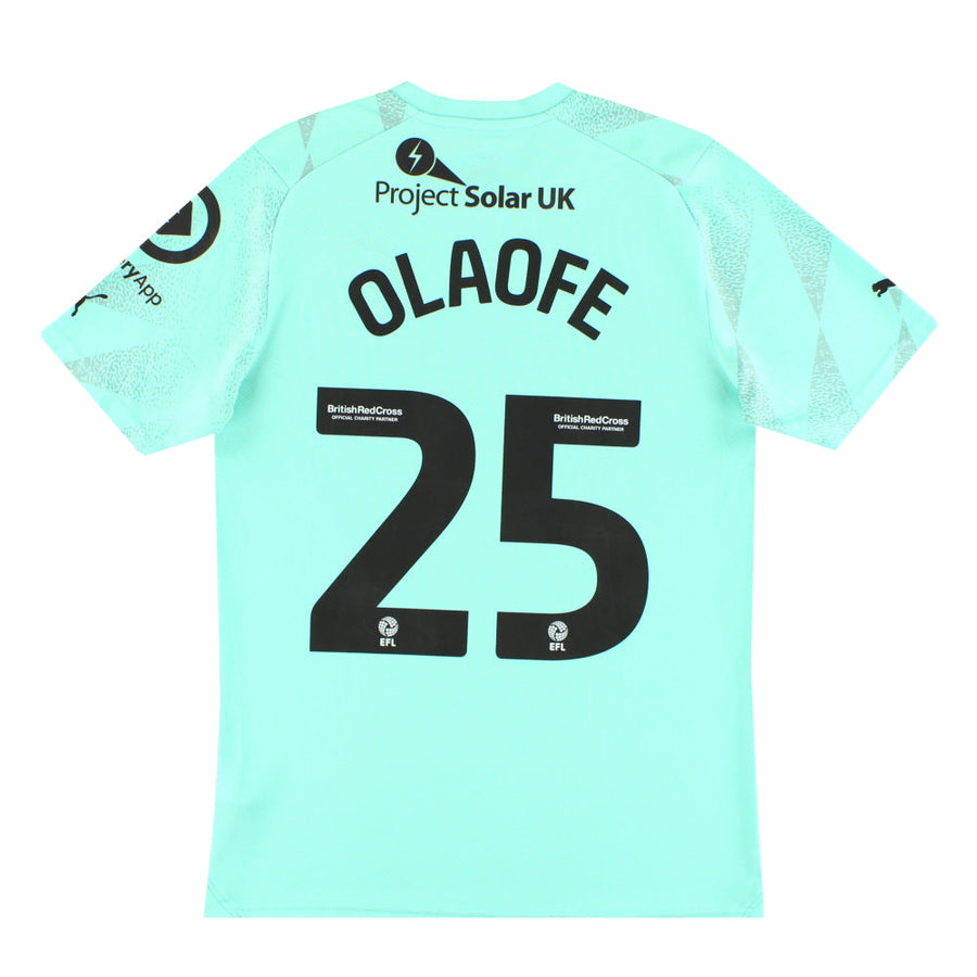 2023-24 Stockport County Puma Auswärtstrikot Olaofe #25 M