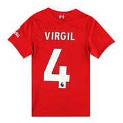 2023-24 Liverpool Nike Heimtrikot Virgil #4 XS