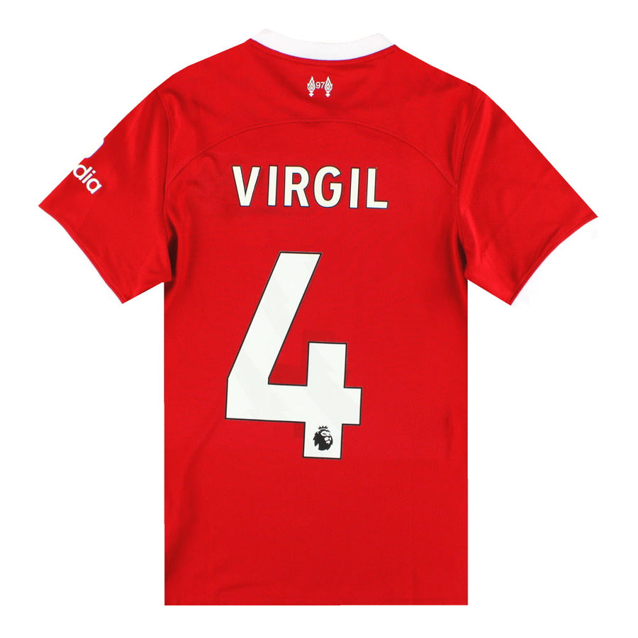 2023-24 Liverpool Nike Heimtrikot Virgil #4 XS