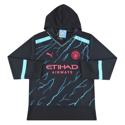 2023-24 Manchester City Puma Oversize Winter Hooded Top *BNIB* L