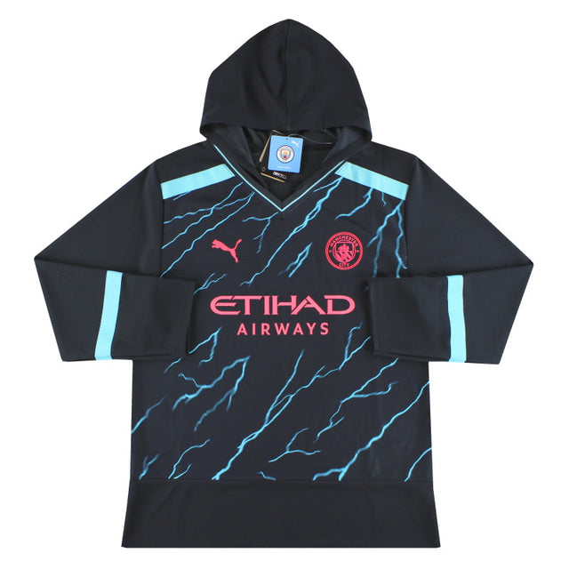 2023-24 Manchester City Puma Oversize Winter Hooded Top *BNIB* M