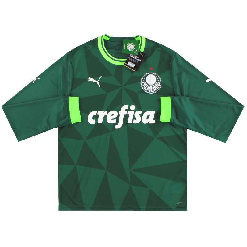 2023 Palmeiras Puma Heimtrikot L/S *m/Etiketten*