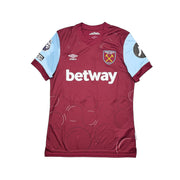 2023/24 West Ham Bowen #20 *Matchworn* Heimtrikot (M) Umbro