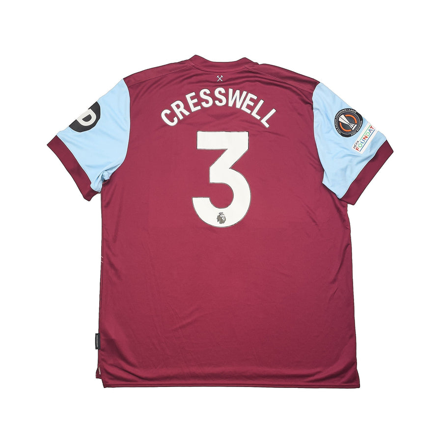 2023/24 West Ham Cresswell #3 Heimtrikot (XXXL) Umbro