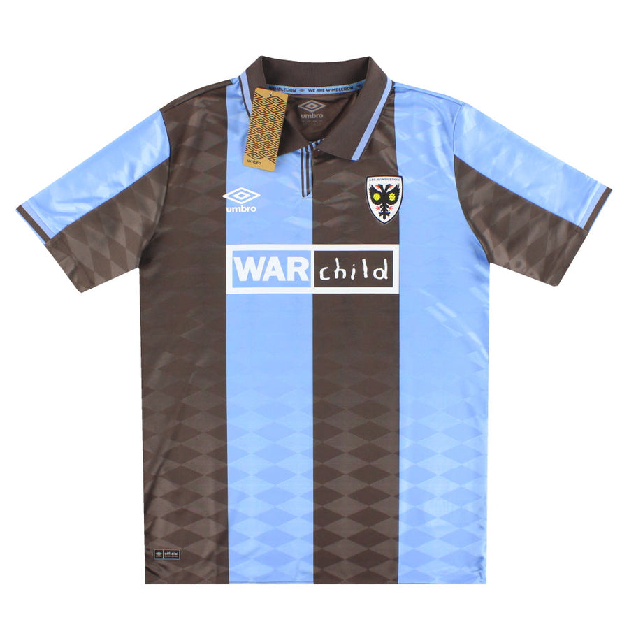 2024-25 AFC Wimbledon Umbro Auswärtstrikot *OVP* S