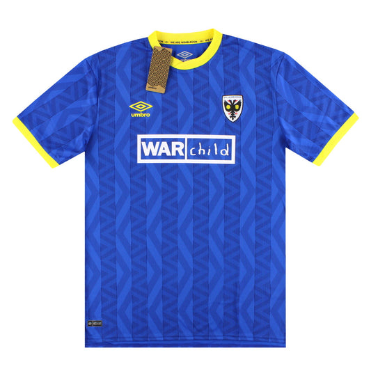 2024-25 AFC Wimbledon Umbro Home Shirt *BNIB* XL
