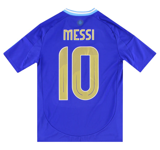 2024-25 Argentina adidas Away Shirt Messi #10 L.Boys