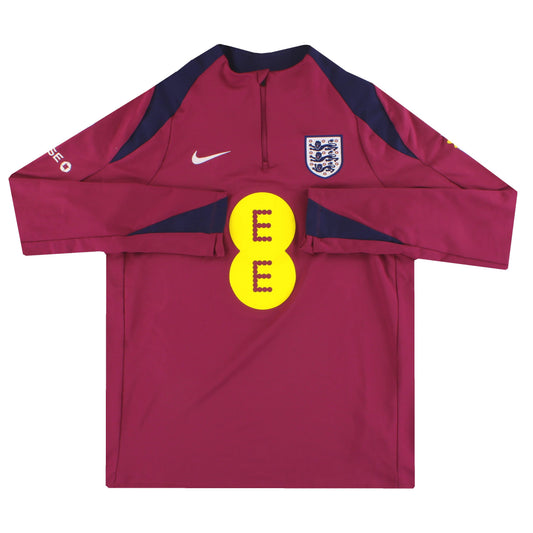 2024-25 England Nike Player Issue 1/4 Zip Training Top XL