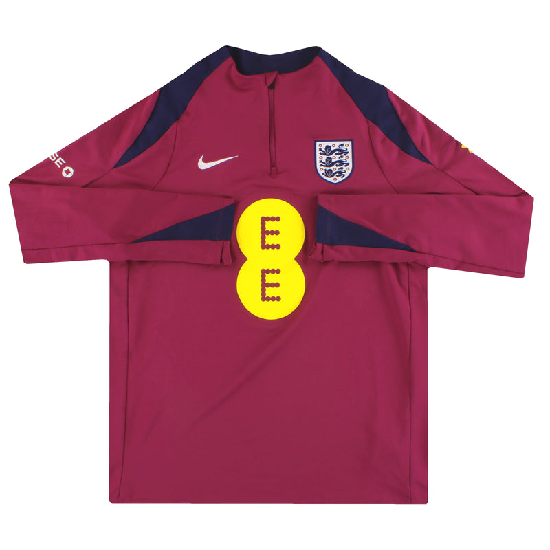 2024-25 England Nike Player Issue 1/4 Zip Training Top L