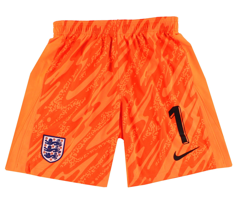 2024-25 England Nike Player Issue Goalkeeper Shorts #1 M