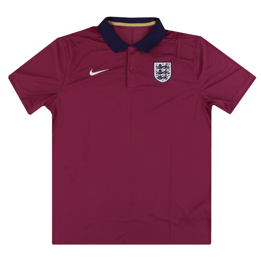 2024-25 England Nike Player Issue Polo Shirt L