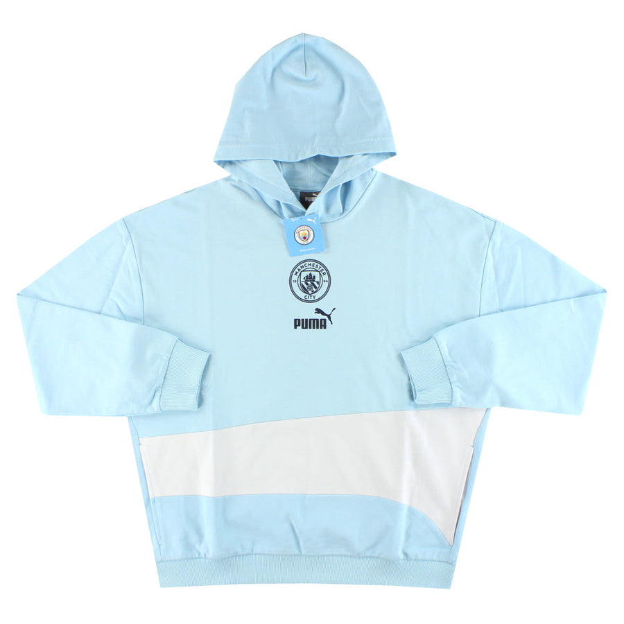 2024-25 Manchester City Puma ftblCulture+ Hoodie *w/tags* M - Classic Football Kit