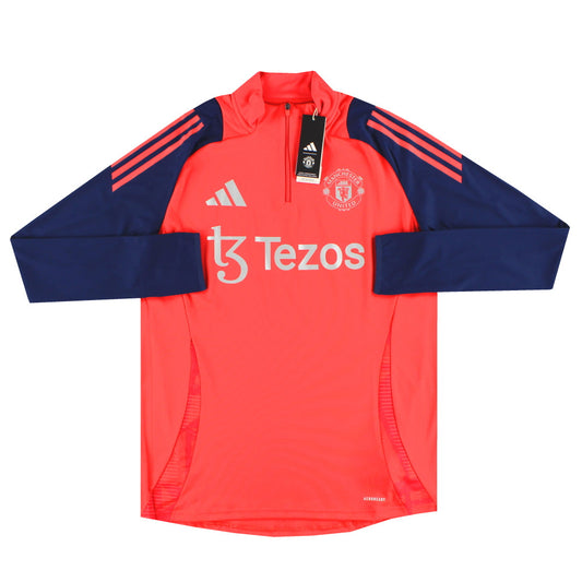 2024-25 Manchester United adidas 1/4 Zip Training Top *w/tags*