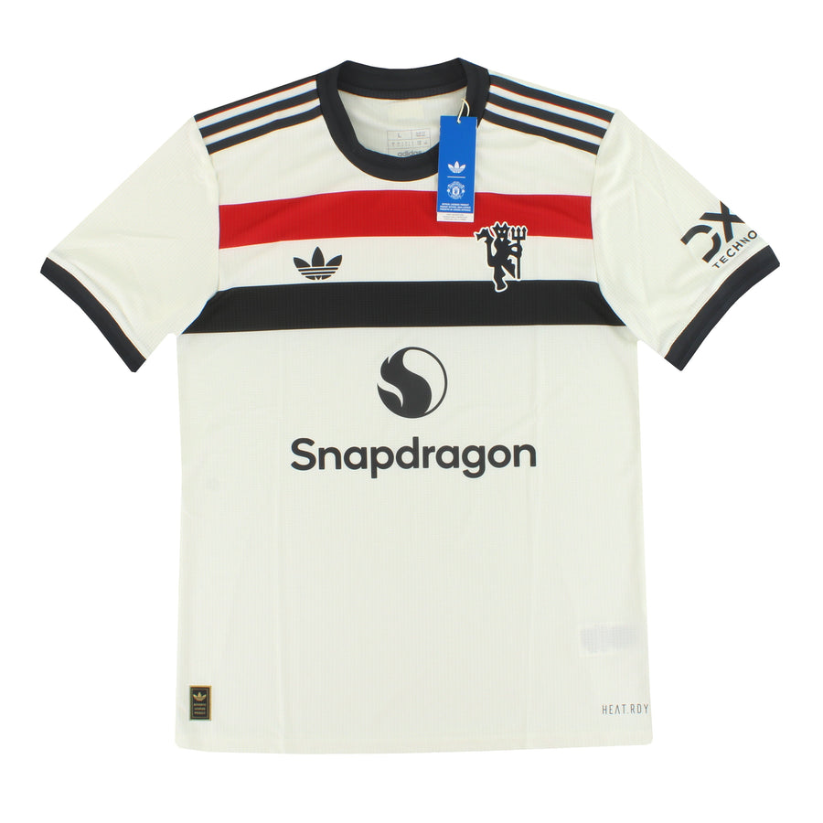 2024-25 Manchester United adidas Authentic Auswärtstrikot *m/Etiketten* M
