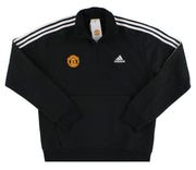 2024-25 Manchester United adidas Essentials 1/4 Zip Sweatshirt *BNIB* L