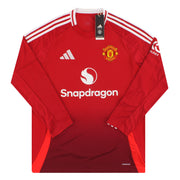 2024-25 Manchester United adidas Heimtrikot Langarm *NEU & OVP*