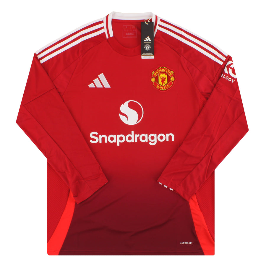 2024-25 Manchester United adidas Heimtrikot Langarm *NEU & OVP*