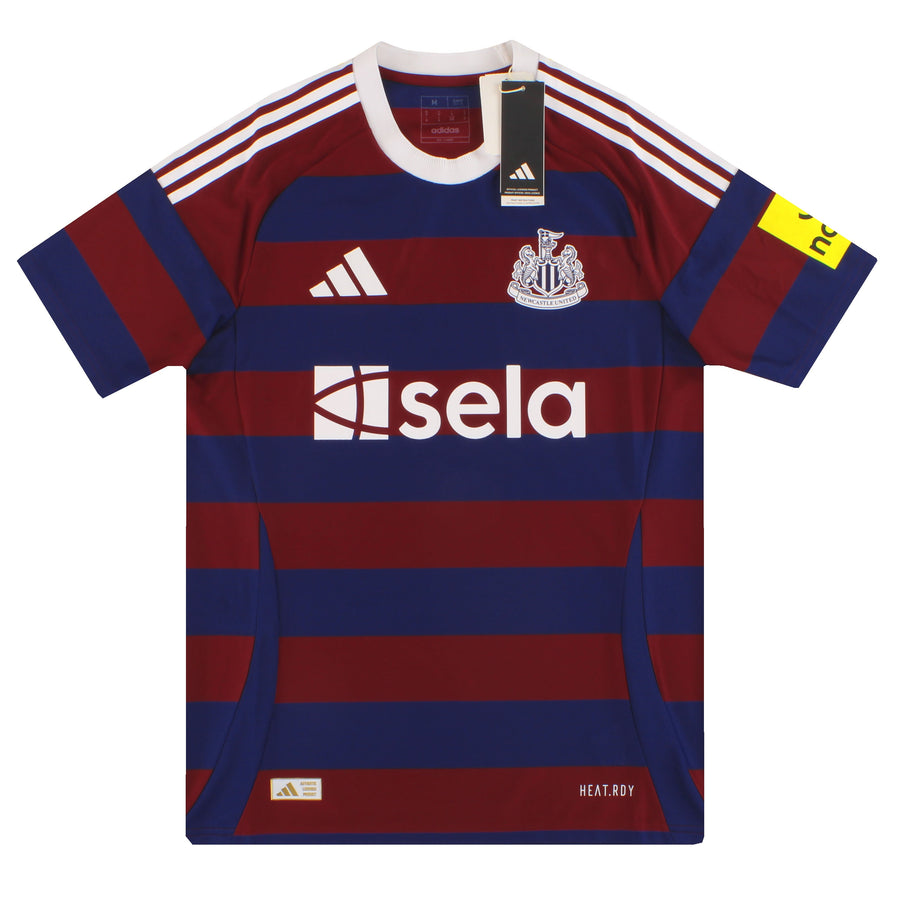 2024-25 Newcastle adidas Authentic Auswärtstrikot *m. Etiketten* M