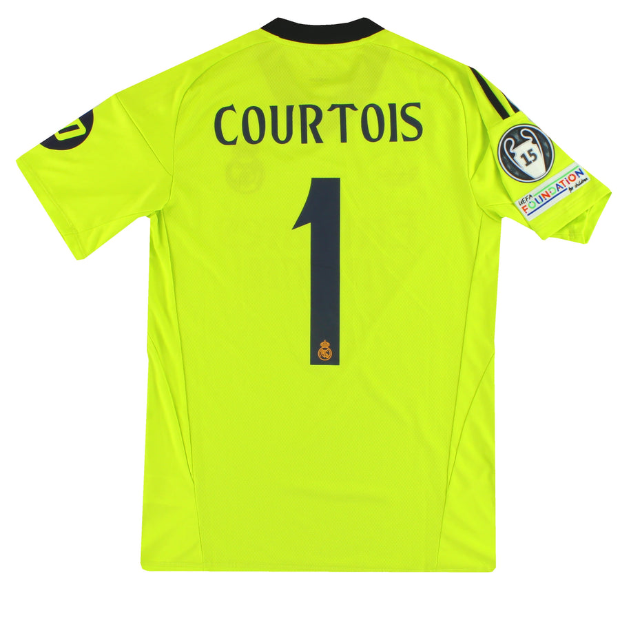 2024-25 Real Madrid adidas Torwarttrikot Courtois #1 *Neu* S