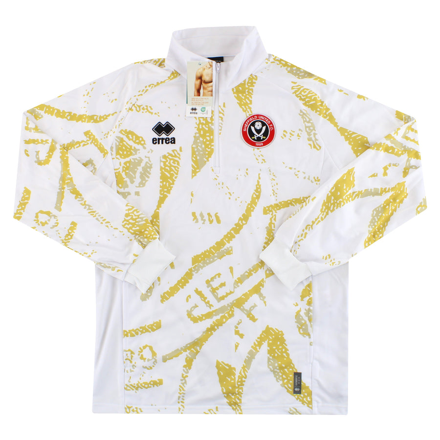 2024-25 Sheffield United Errea Pre-Match Away 1/4 Zip Top *NEU/OVP* L