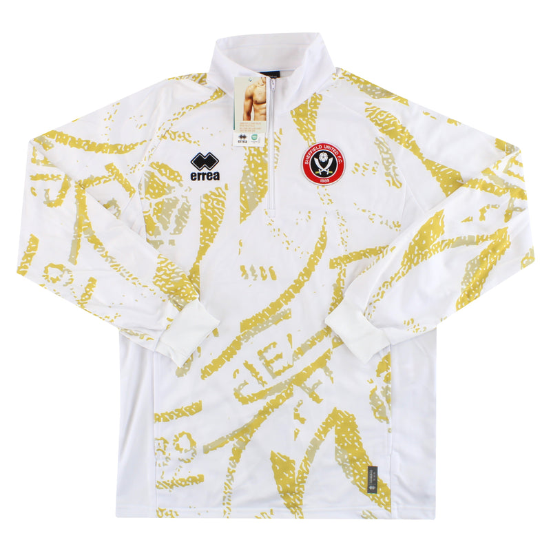 2024-25 Sheffield United Errea Pre-Match Away 1/4 Zip Top *BNIB* XL