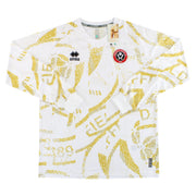 2024-25 Sheffield United Errea Pre-Match Auswärtstrikot L/S *mit Etiketten* XL