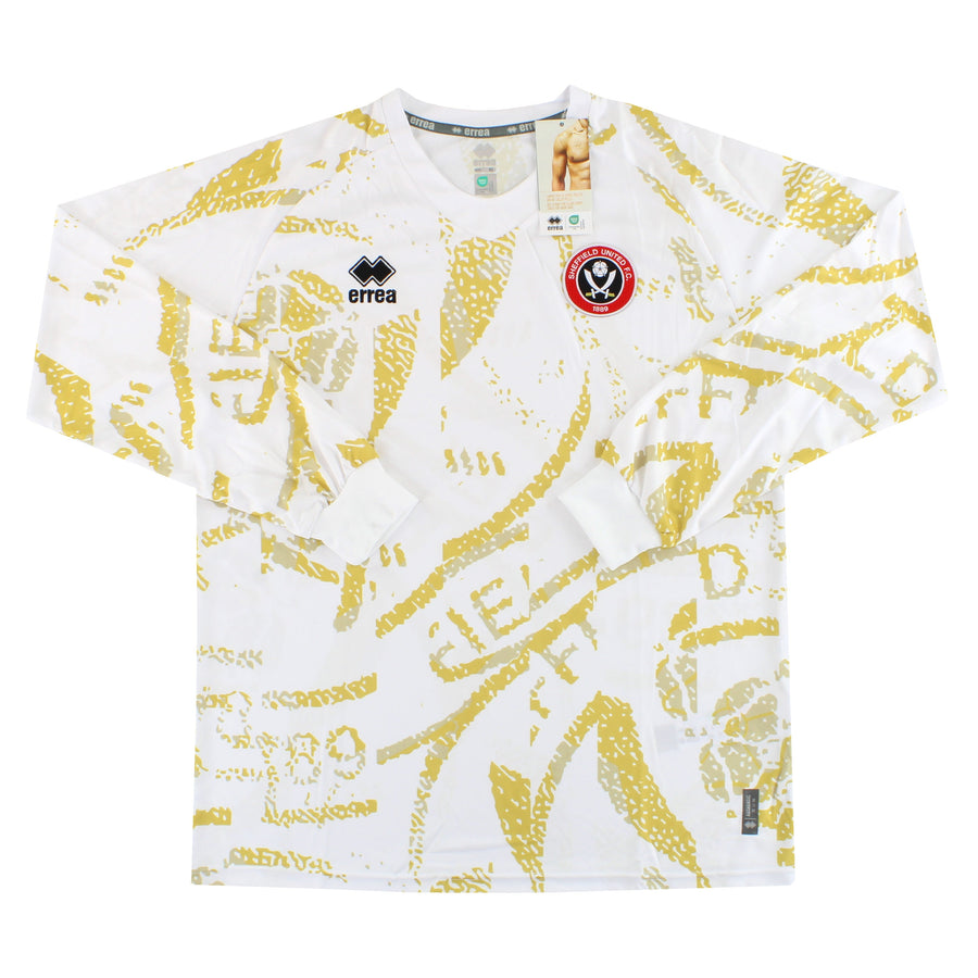 2024-25 Sheffield United Errea Pre-Match Auswärtstrikot L/S *mit Etiketten* XL
