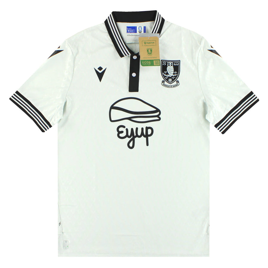 2023-24 Sheffield Wednesday Macron Auswärtstrikot *BNIB*