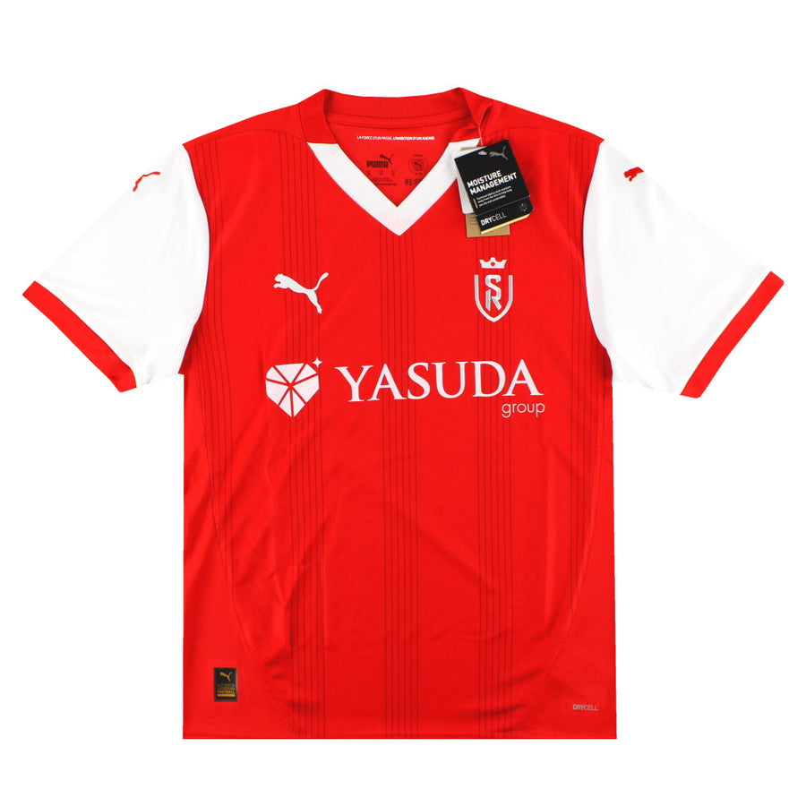 2024-25 Stade De Reims Puma Heimtrikot *mit Etiketten* S