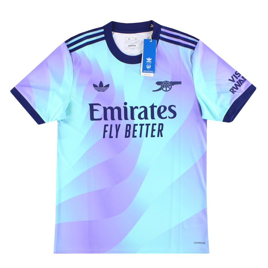 2024-25 Arsenal adidas Auswärtstrikot *mit Etikett* L