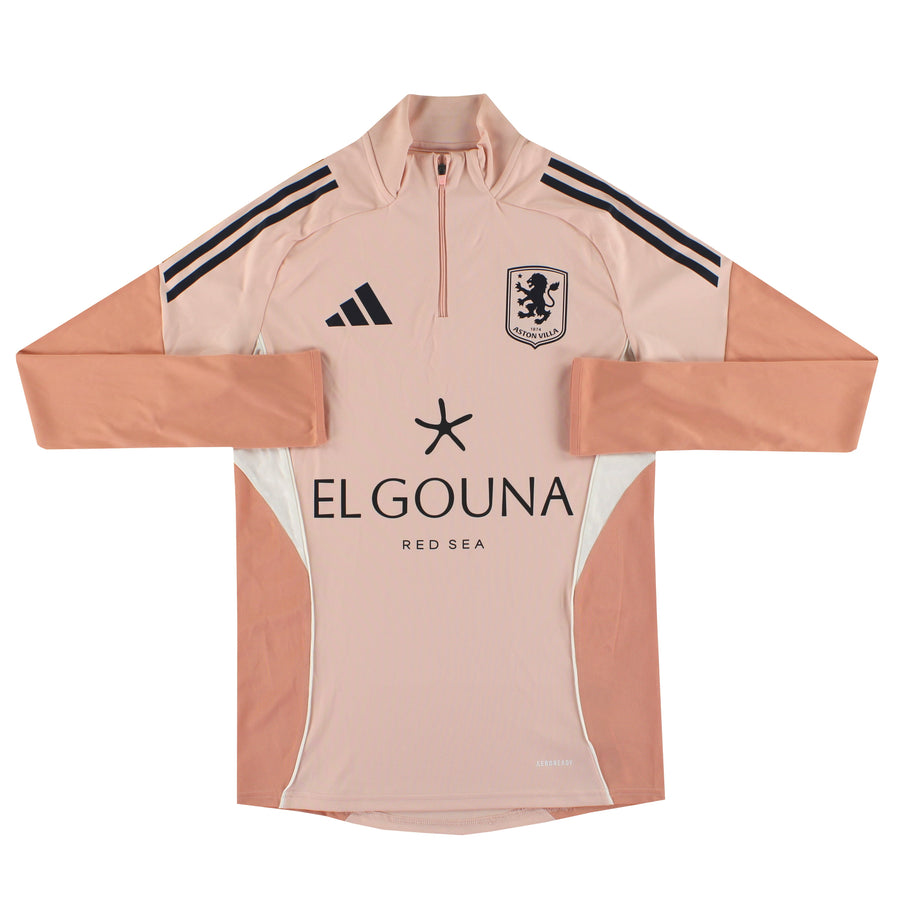 2025-26 Aston Villa adidas Player Issue 1/4 Zip Training Top XL
