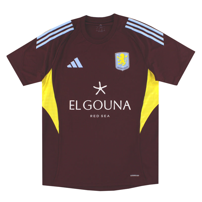 2025-26 Aston Villa adidas Player Issue Training Shirt L