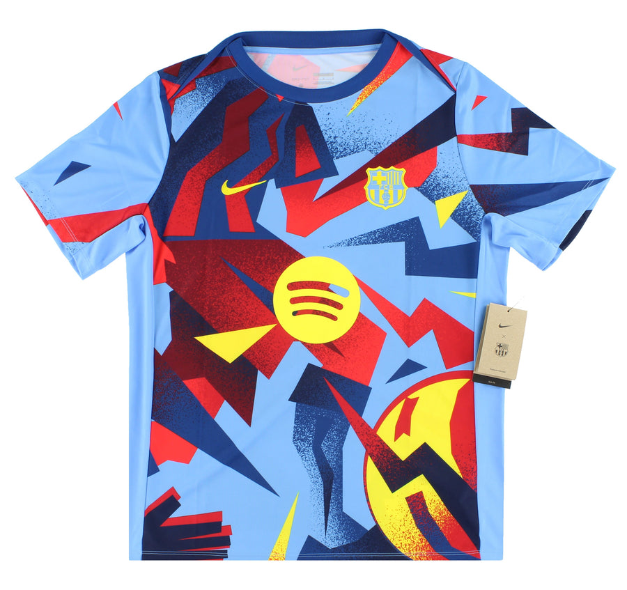 2025-26 Barcelona Nike El Clasico Pre-Match Shirt *w/tags* L