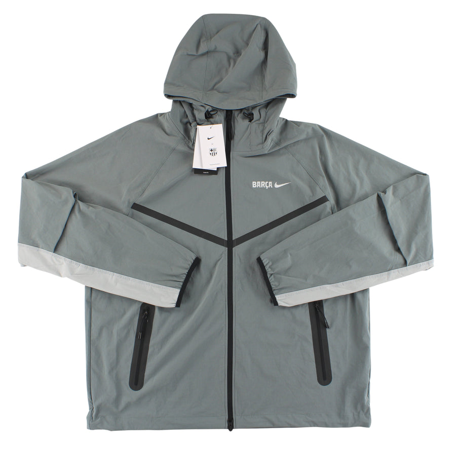 2025-26 Barcelona Nike Tech Fleece Woven Windrunner FZ Jacket *w/tags* XL