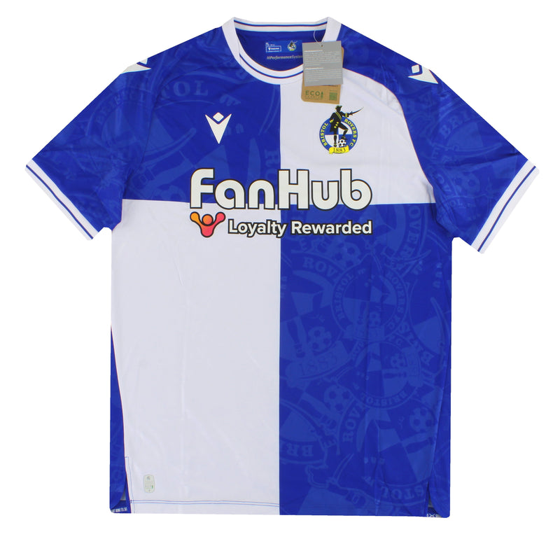 2025-26 Bristol Rovers Macron Home Shirt *BNIB* M