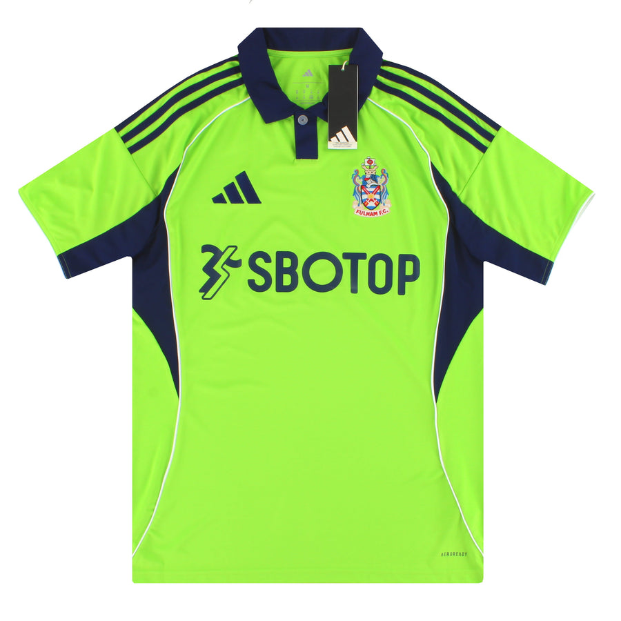 2025-26 Fulham Adidas Auswärtstrikot *Neu mit Etikett* XXXL