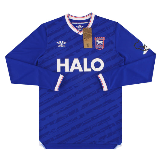 2025-26 Ipswich Umbro Home Shirt L/S *w/tags* XXXXXL